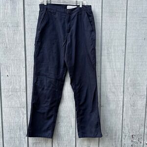Carhartt Dungaree Fit Work Cargo‎ Pants Size 32x32 Navy Blue Carpenter Utility